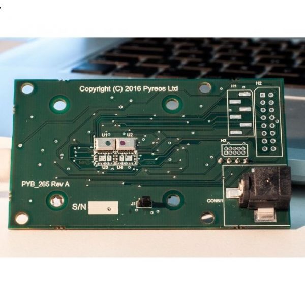-Base board for up to 4 ezPyro breakout boards