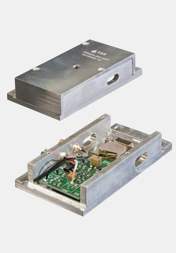 AOFS I-FS080-2S2G-3-LV1 for 1064nm Acousto-optic frequency shifters Doppler-shifts the frequency of input light by an amount equal to the RF drive frequency