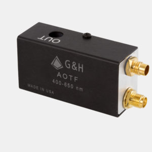 Acousto-optisch tunable filters for precise