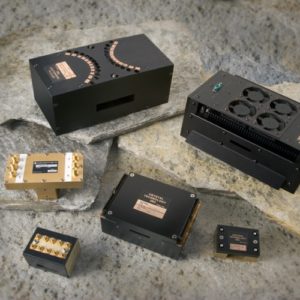 Multichannel acousto-optic modulators offer independent control of multiple beams of a sheet of collimated light