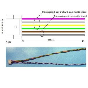 Temperature Sensor Cable for TEC-1089/ TEC-1090