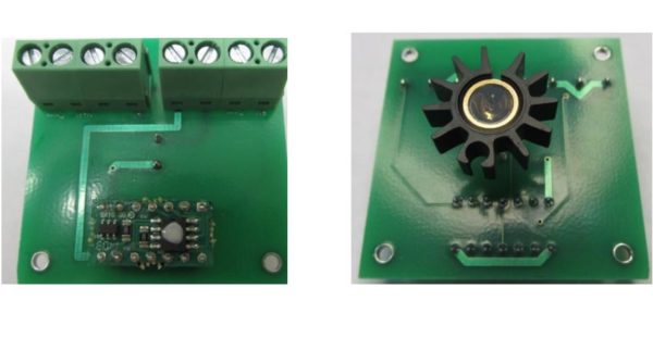 Opto Diode-Pire+ Evaluation Board for IR Emitter 40101 (fast pulseable) Opto Diode-Pire+ Evaluation Board for IR Emitter 40101 (fast pulseable)
