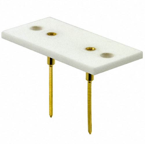 Ceramic socket for 2 Pin Photodiode with 12.5 mm Lead Spacing