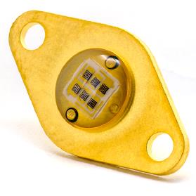 850 nm-LED with 825 mW typical optic power at viewing angle of 120 ° and 400 mA operating current