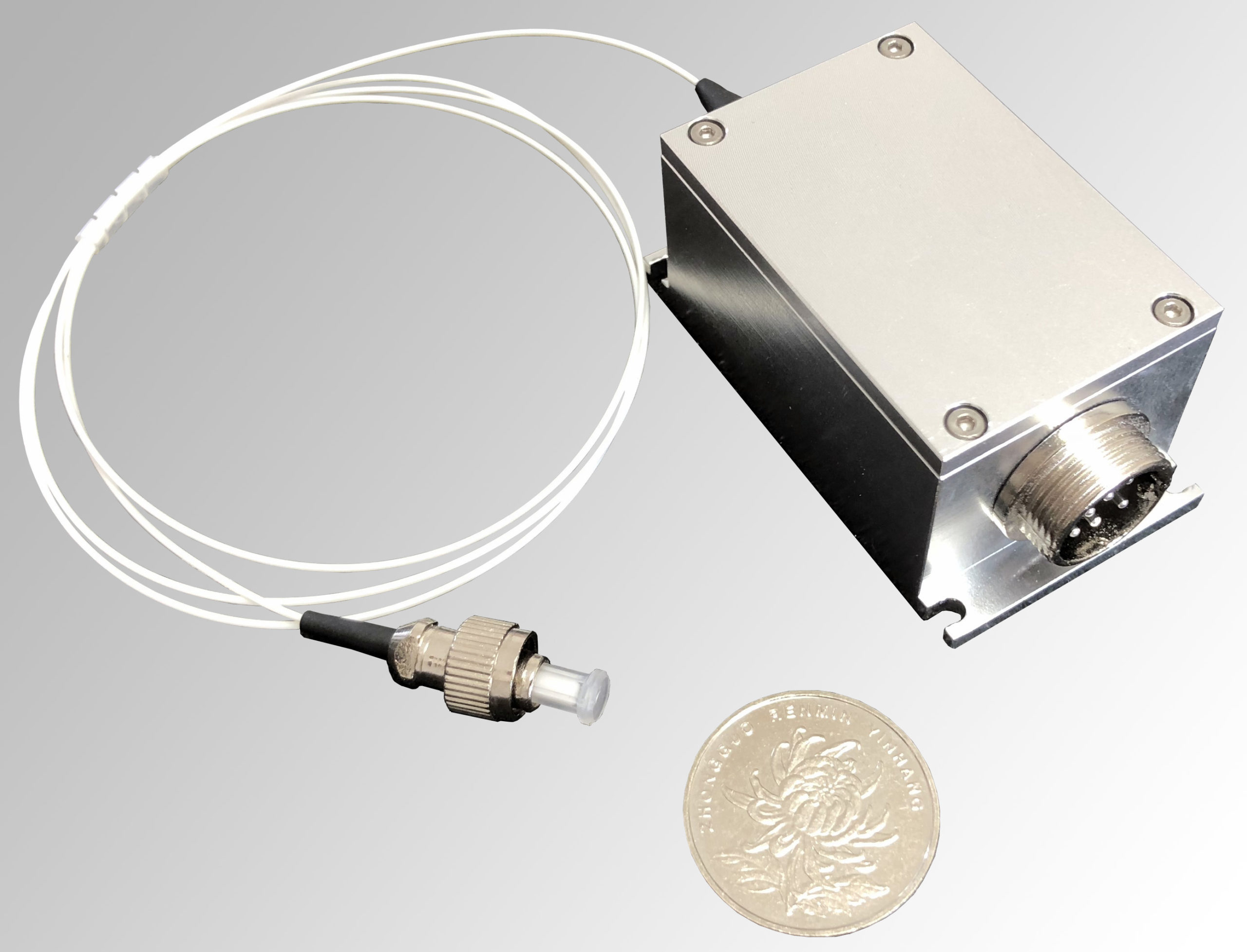 FP-Fiber-coupled laser diode. Wavelengths 445 nm